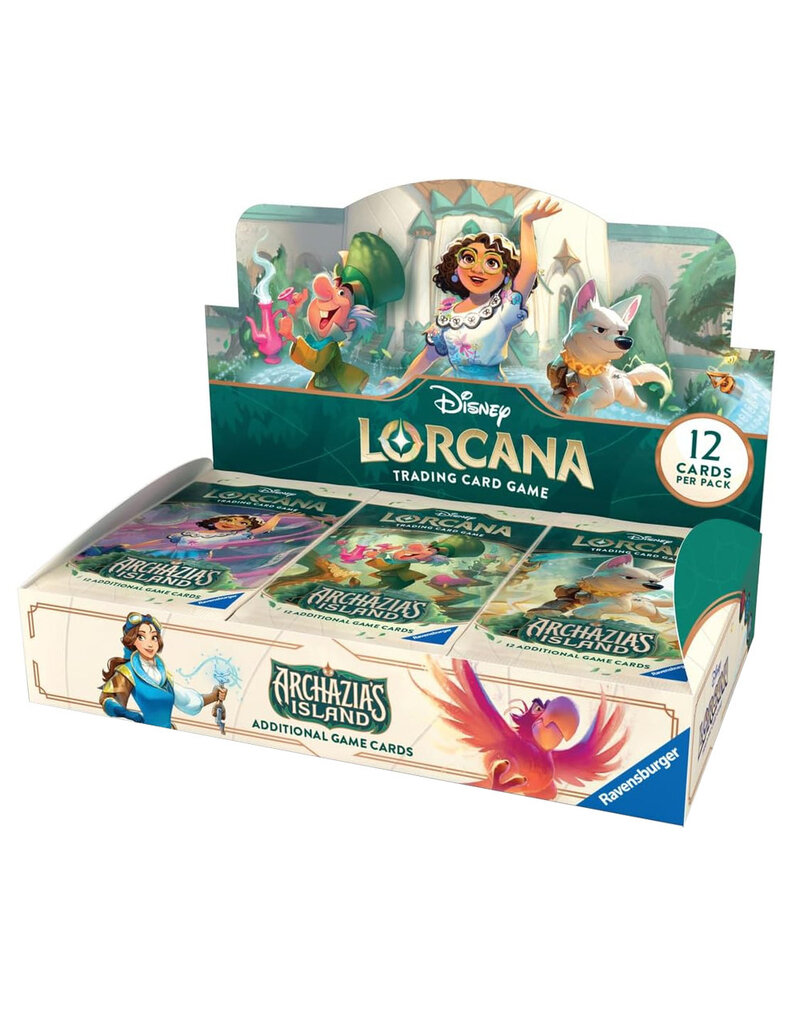 Ravensburger Disney Lorcana TCG: Archazia's Island Booster Display Box