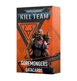 Games Workshop Warhammer 40K: Kill Team: Goremongers Datacards