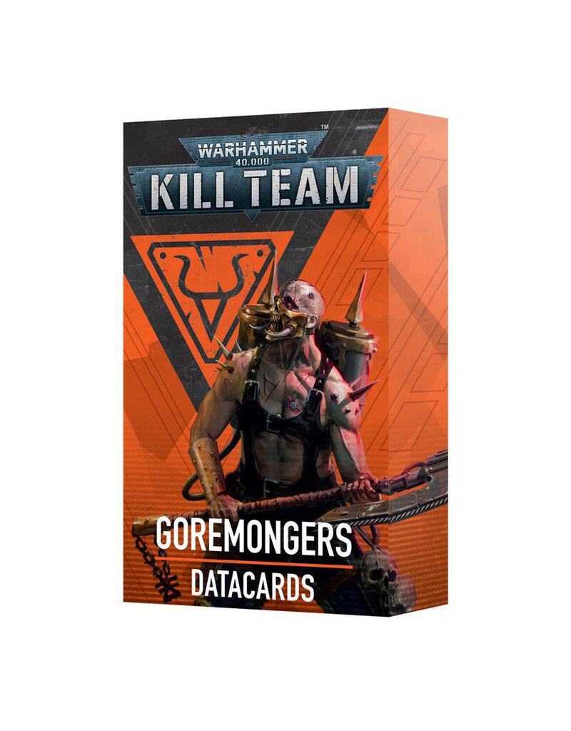 Games Workshop Warhammer 40K: Kill Team: Goremongers Datacards