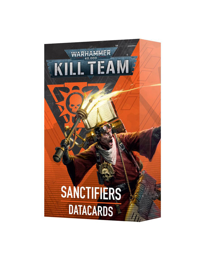 Games Workshop Warhammer 40K: Kill Team: Sanctifiers Datacards