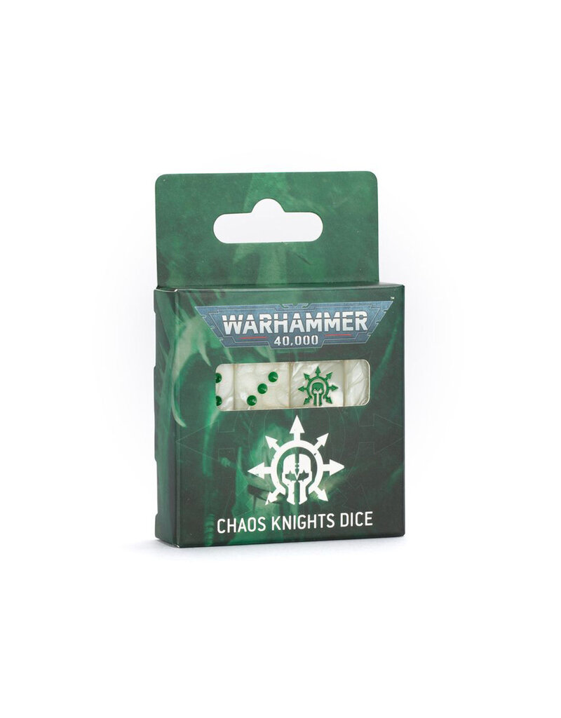 Games Workshop Warhammer 40k: Chaos Knights: Dice