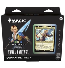 Wizards of the Coast FINAL FANTASY X Counter Blitz Commander Deck - MTG: Universes Beyond Final Fantasy