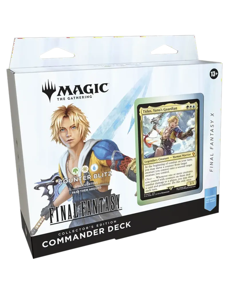 Wizards of the Coast Collector Edition FINAL FANTASY X Counter Blitz Commander Deck - MTG: Universes Beyond Final Fantasy