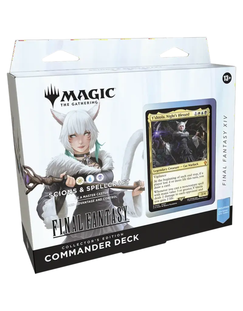 Wizards of the Coast Collector Edition FINAL FANTASY XIV Scions & Spellcraft Commander Deck - MTG: Universes Beyond Final Fantasy