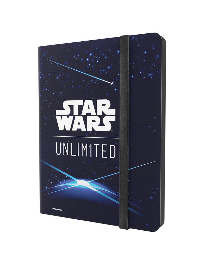 Gamegenic Casual Album 18-Pocket: Card Back Blue Star Wars Unlimited