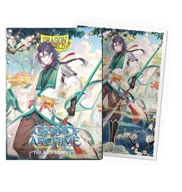 Arcane Tinmen Dragon Shield: Matte Art - Grand Archive: Jin, Fate Defiant (100)