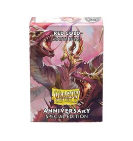 Arcane Tinmen Dragon Shield: Matte Dual - Pomegranate & Gold (100)