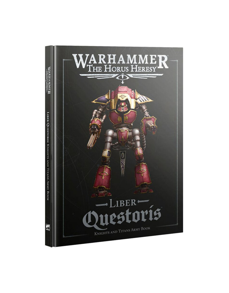 Games Workshop Warhammer Horus Heresy: Liber Questoris - Knights and Titans Army Book