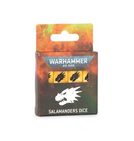 Games Workshop Warhammer 40k: Salamanders - Dice Set