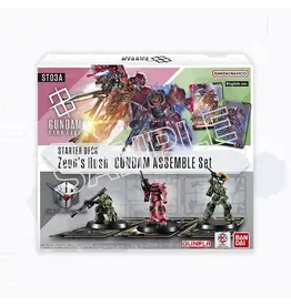 Bandai Namco Gundam TCG: Gundam Assemble - Zeon`s Rush Starter Deck Set (ST-03 Assemble)