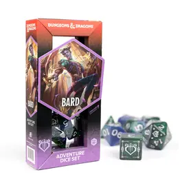 Wizards of the Coast D&D Adventure Dice Set: Bard - Blue