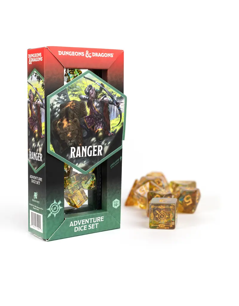 Wizards of the Coast D&D Adventure Dice Set: Ranger - Green