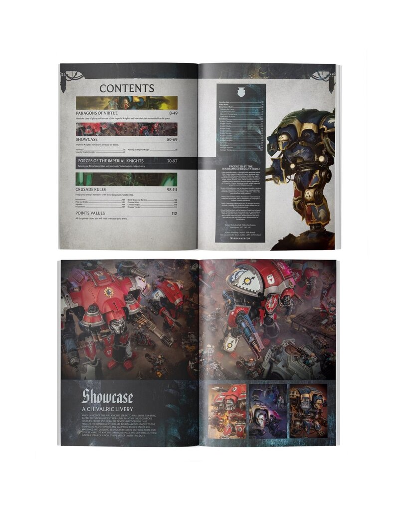 Games Workshop Warhammer 40k: Imperial Knights - Codex