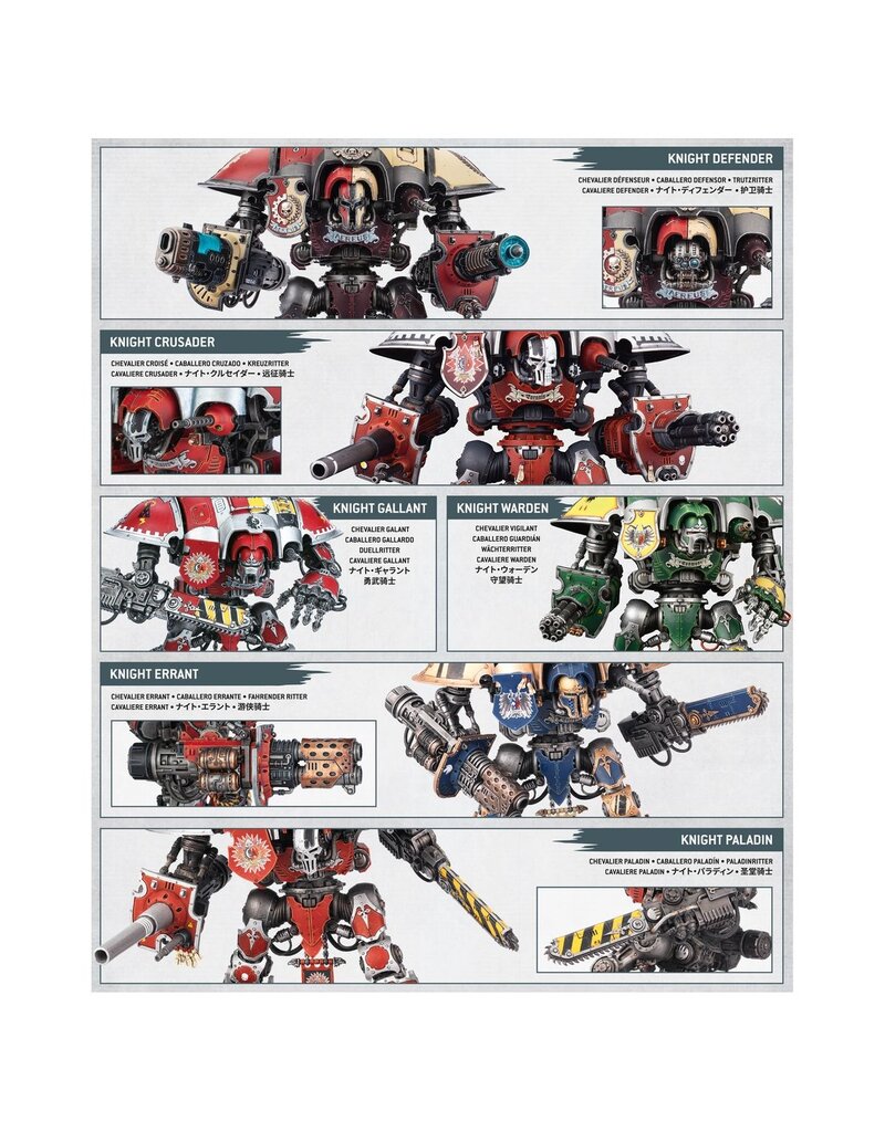 Games Workshop Imperial Knights: Knight Questoris
