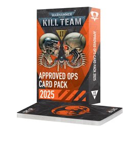 Games Workshop Warhammer 40k: Kill Team - Approved Ops Card Pack (2025)