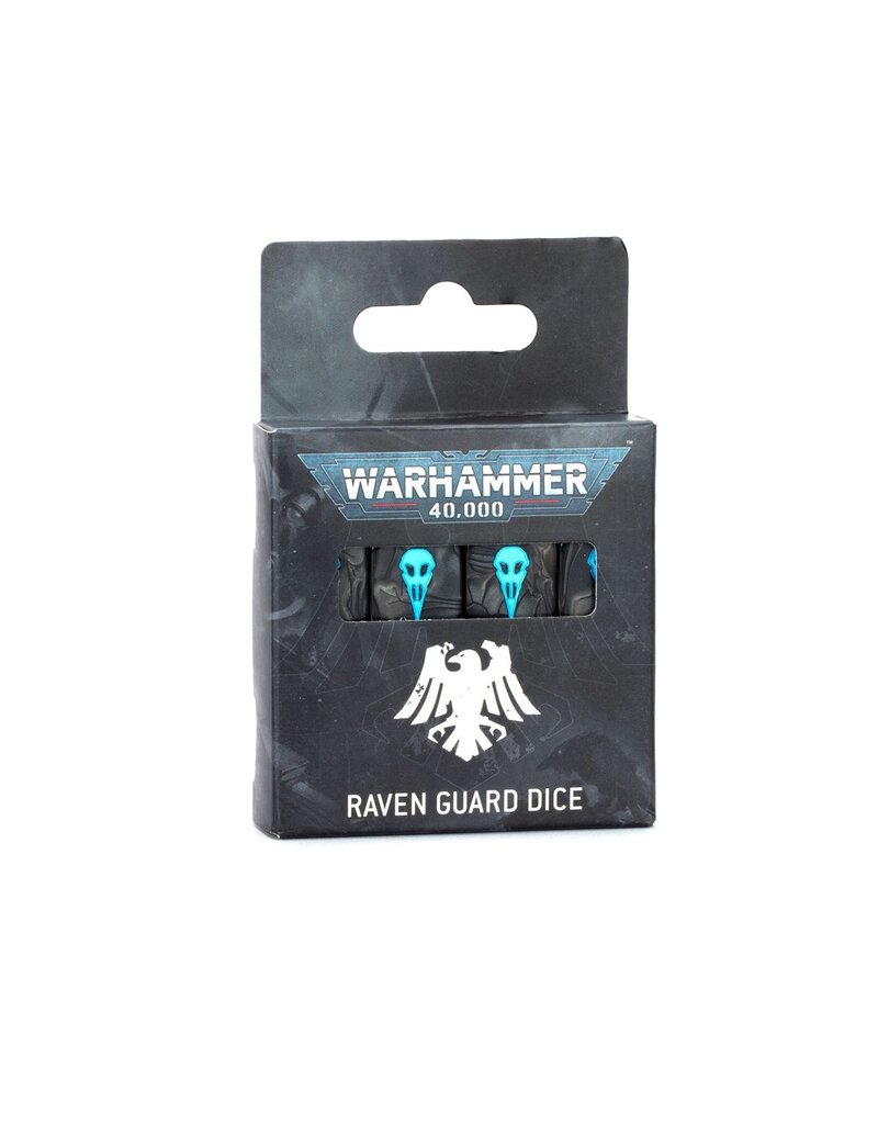 Games Workshop Warhammer 40k: Raven Guard - Dice Set