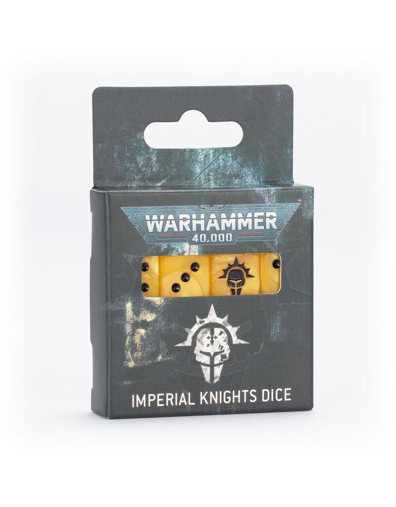 Games Workshop Warhammer 40k: Imperial Knights - Dice Set