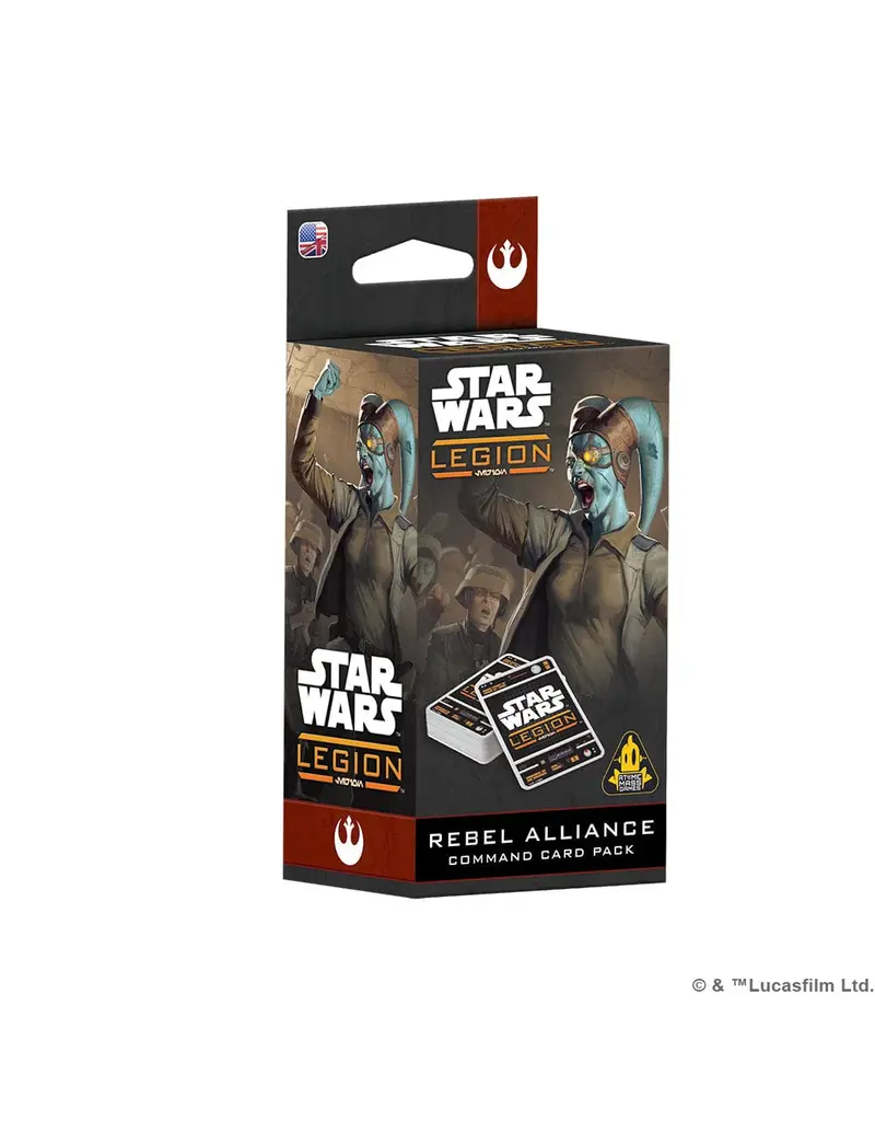 Atomic Mass Games Star Wars: Legion - Rebel Alliance Command Card Pack (Pre-Order)
