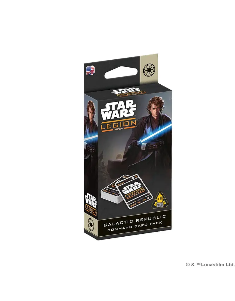 Atomic Mass Games Star Wars: Legion - Galactic Republic Command Card Pack
