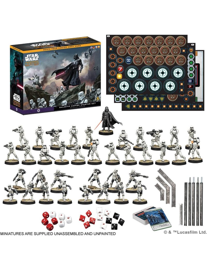 Atomic Mass Games Star Wars: Legion - Galactic Empire Starter Set