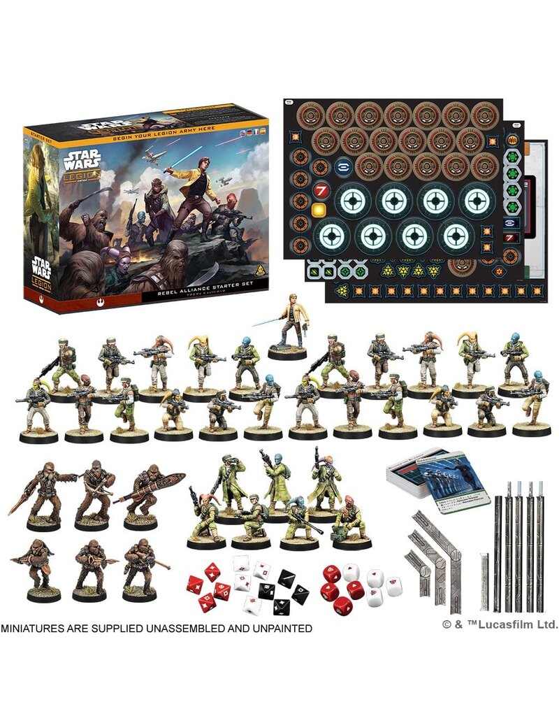 Atomic Mass Games Star Wars: Legion - Rebel Alliance Starter Set