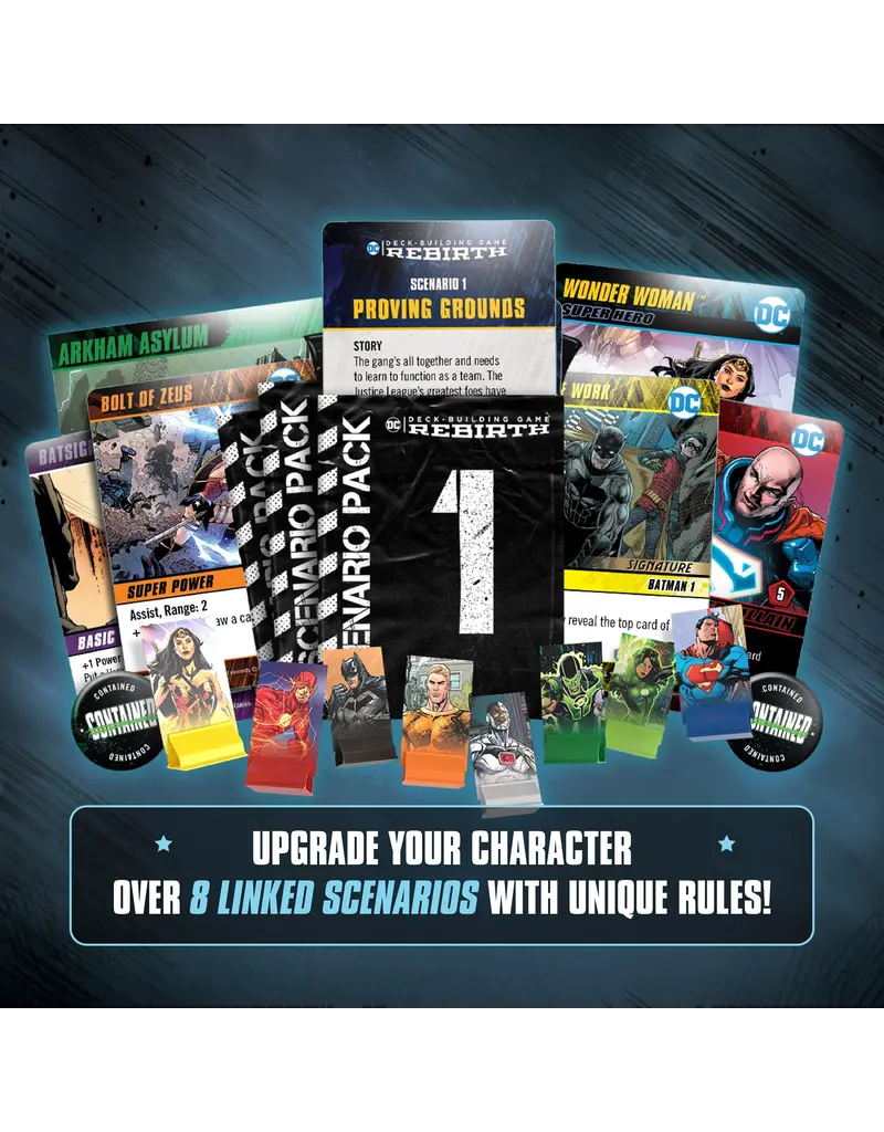 Cryptozoic DC Comics Deckbuilding Game DBG: Rebirth Core Set