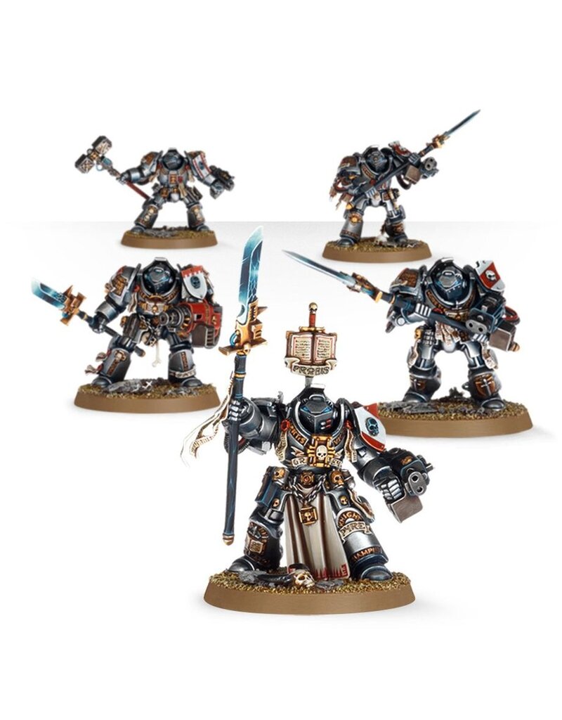 Games Workshop Warhammer 40k: Grey Knights - Brotherhood Terminator Squad