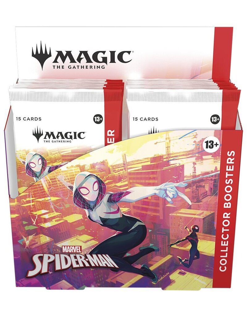 Wizards of the Coast MTG: Universes Beyond - Marvel Spider-Man Collector's Booster Display Box