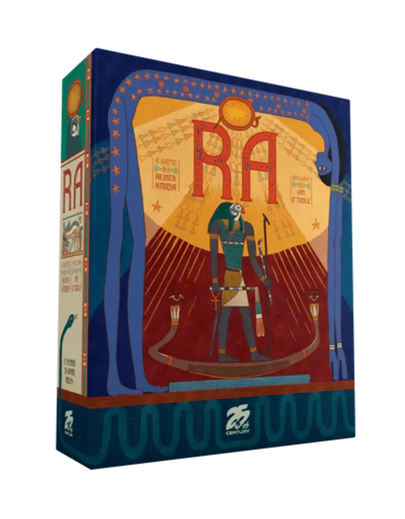 25th Century RA Board Game - Kickstarter Wood Pharoah Edition