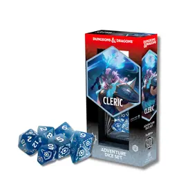 Wizards of the Coast D&D Adventure Dice Set - Cleric: White, Blue