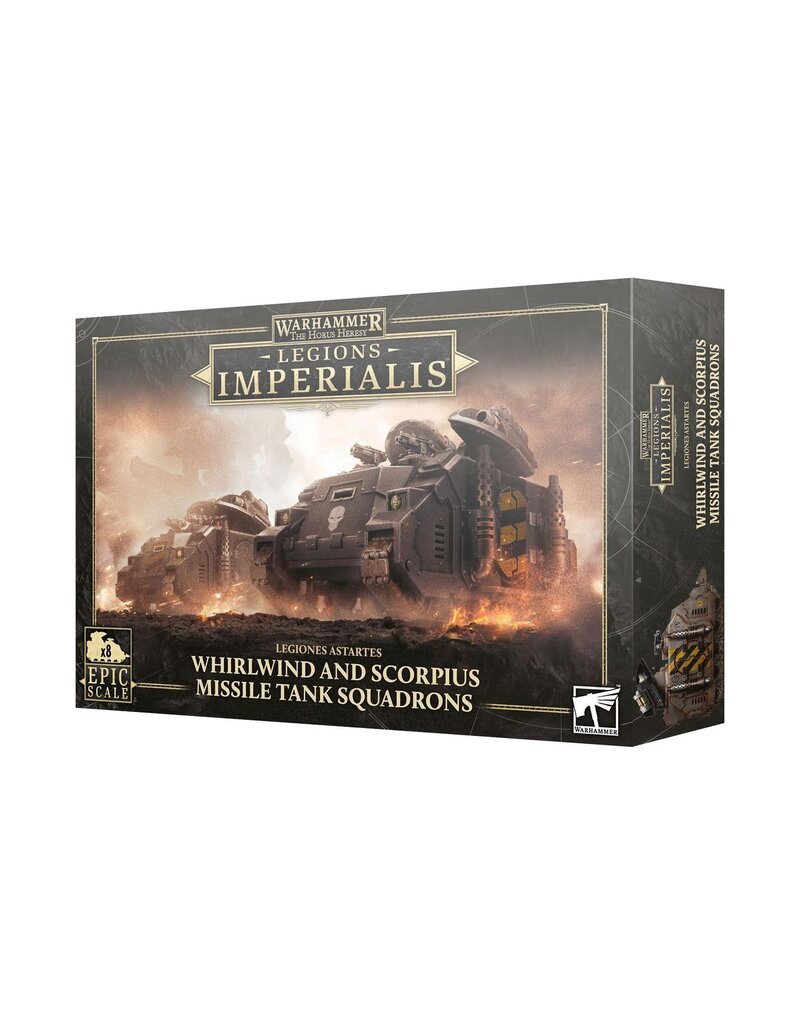 Games Workshop Warhammer - The Horus Heresy - Legions Imperialis: Whirlwind and Scorpius Missile Tank Squadrons