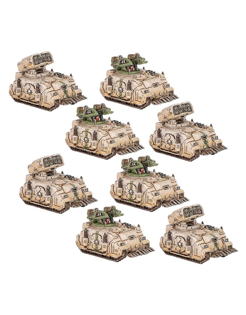 Games Workshop Warhammer - The Horus Heresy - Legions Imperialis: Whirlwind and Scorpius Missile Tank Squadrons