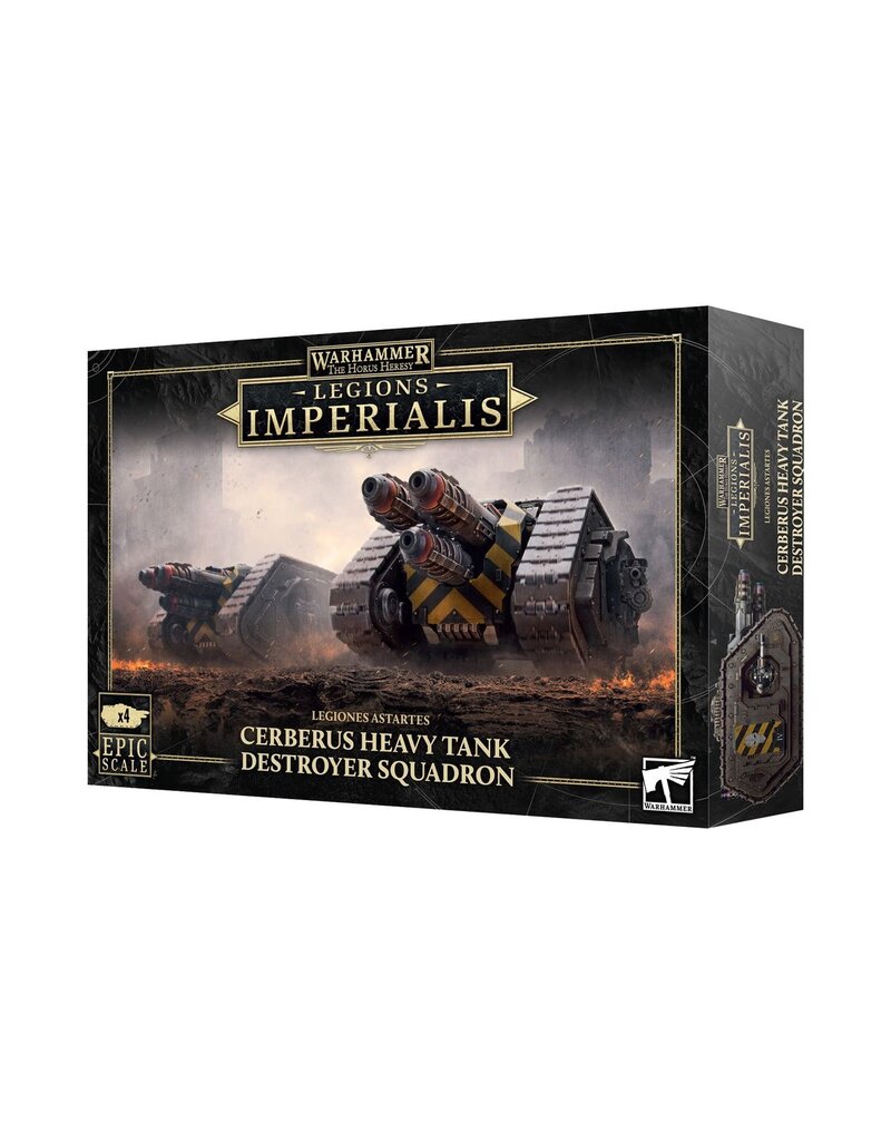 Games Workshop Warhammer - The Horus Heresy - Legions Imperialis: Cerberus Heavy Tank Destroyer Squadron