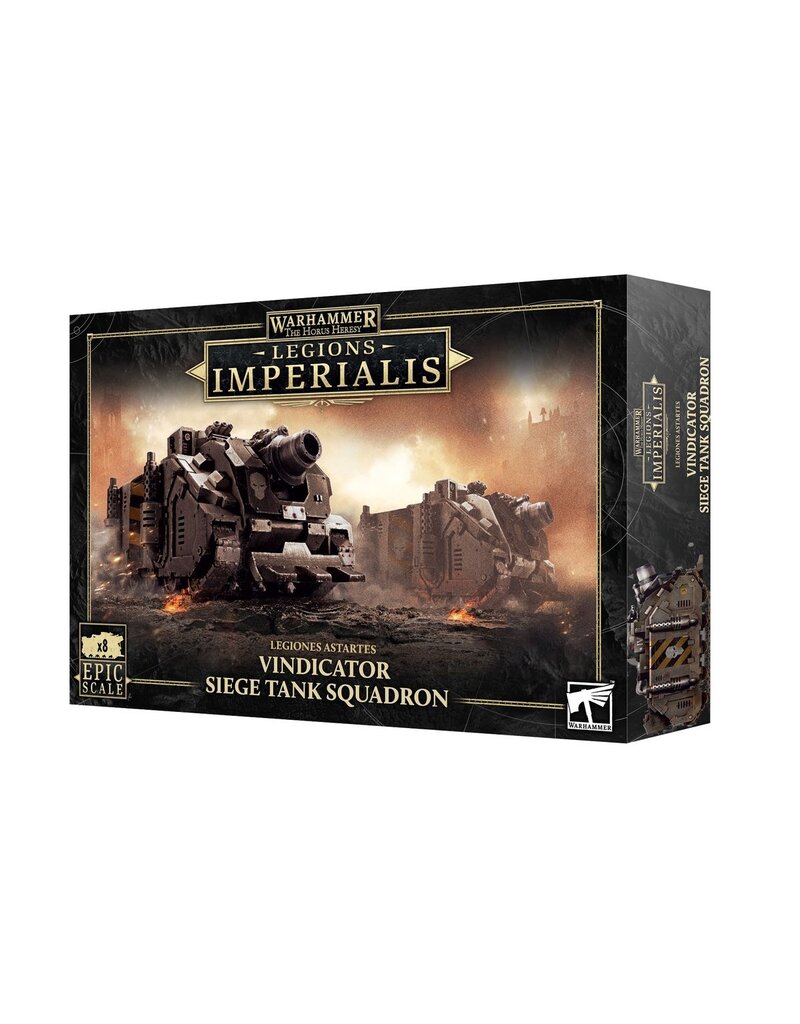 Games Workshop Warhammer - The Horus Heresy - Legions Imperialis: Vindicator Siege Tank Squadron