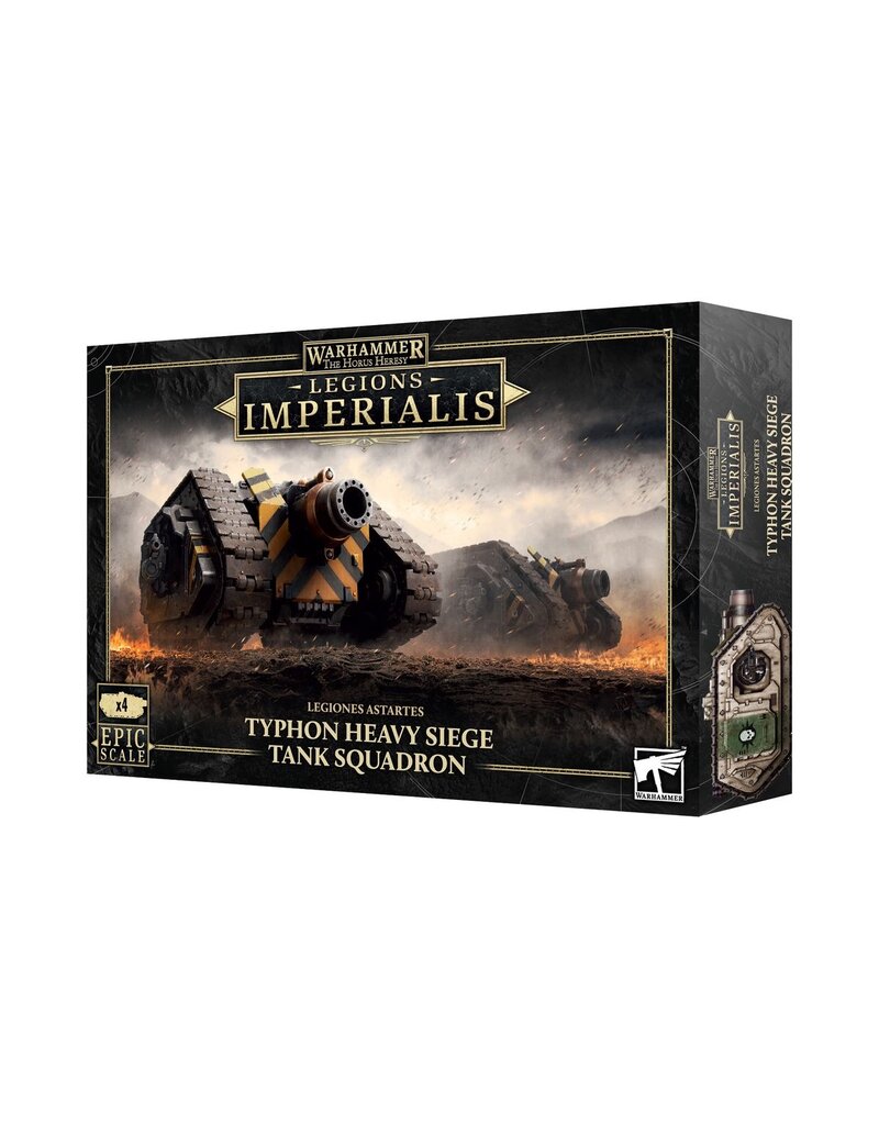 Games Workshop Warhammer - The Horus Heresy - Legions Imperialis: Typhon Heavy Siege Tank Squadron