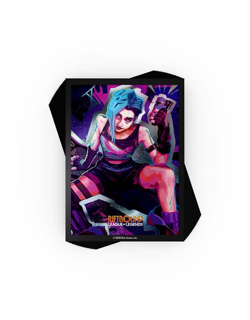 UVS Games Riftbound, League of Legends TCG: Set 1 Origins - Jinx Art Sleeves 100ct (Pre-Order)