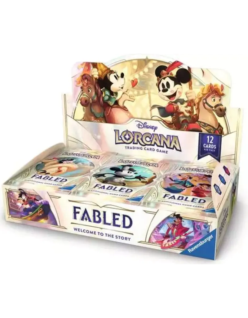 Ravensburger Disney Lorcana: Fabled Booster Box