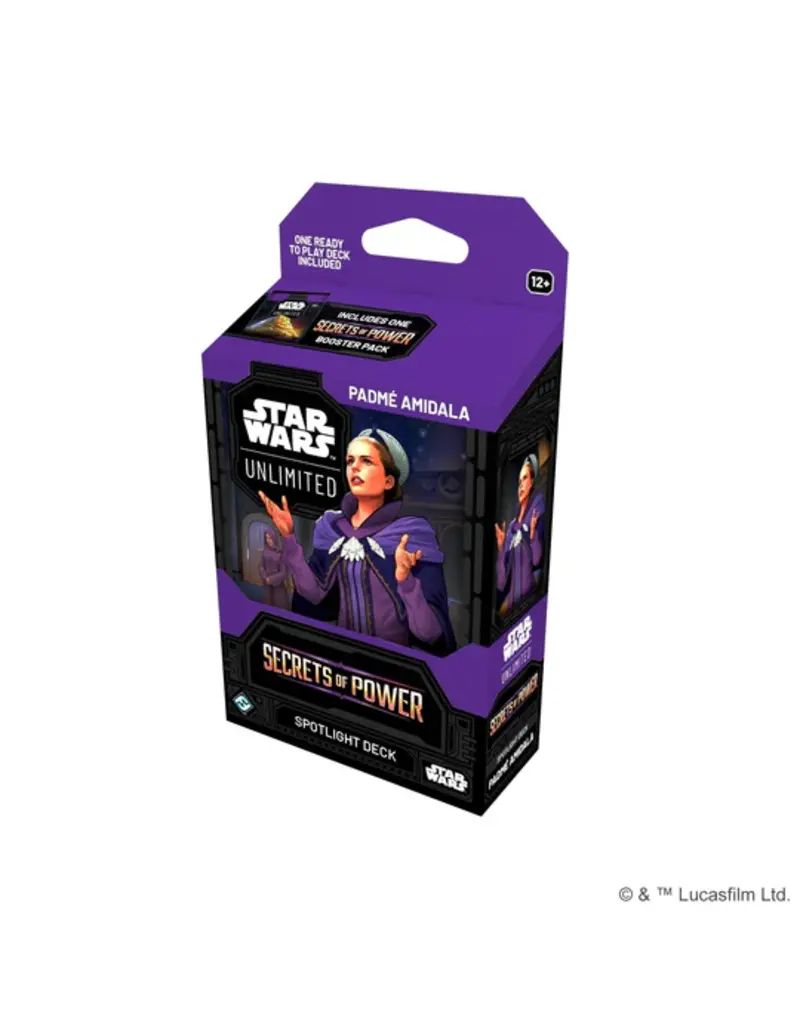 Fantasy Flight Games Star Wars: Unlimited - Secrets of Power - Padme Amidala Spotlight Deck (Pre-Order)