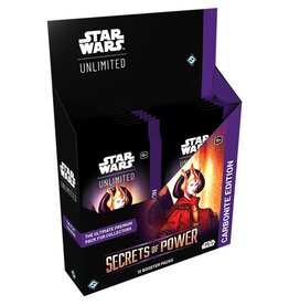 Fantasy Flight Games Star Wars: Unlimited - Secrets of Power - Carbonite Booster Display Box (Pre-Order)