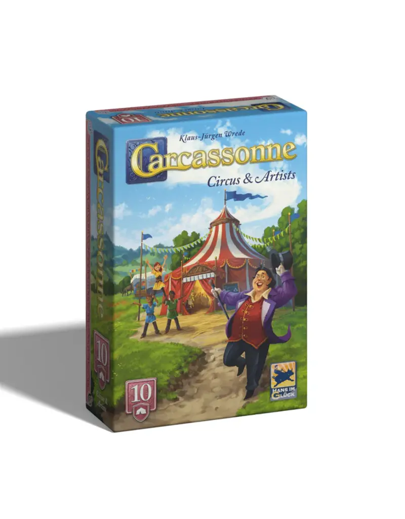 Hans im Glück Carcassonne Exp 10 (V3.1): Circus & Artists