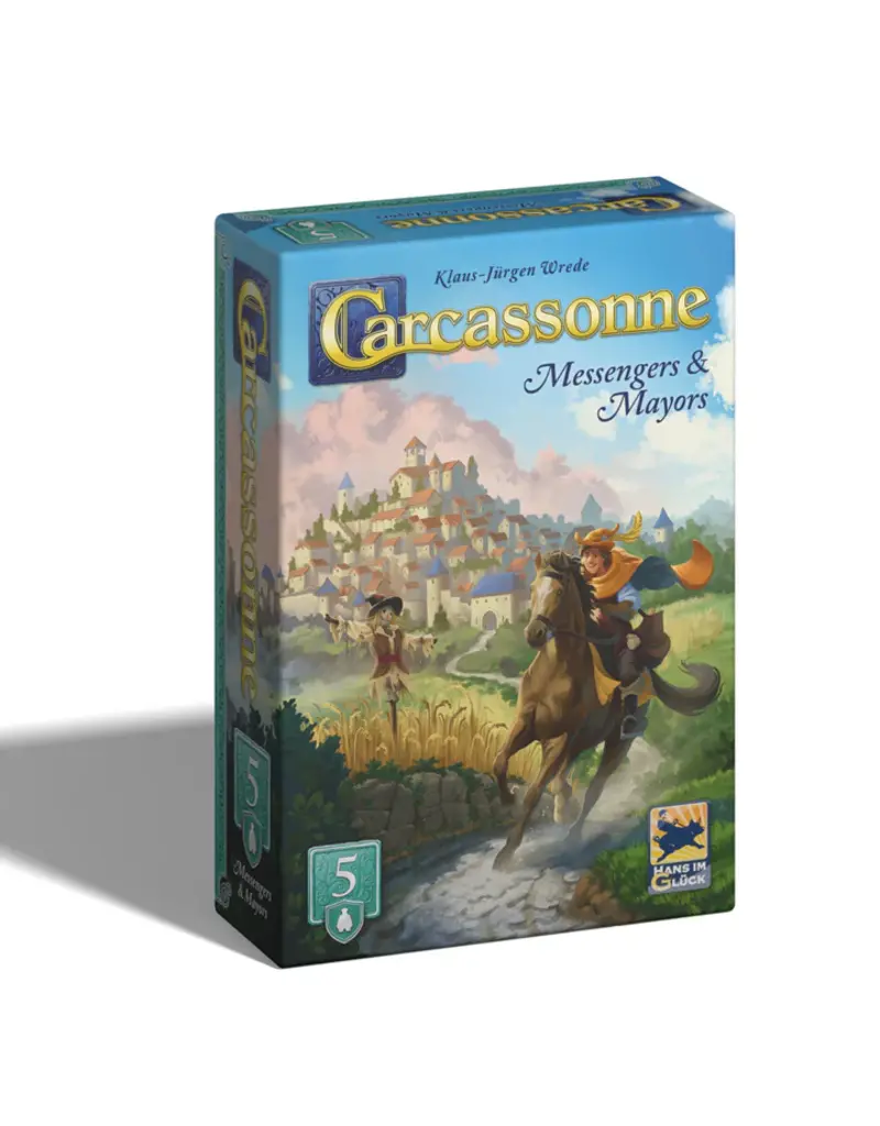 Hans im Glück Carcassonne Exp 5 (V3.1): Messengers & Mayors