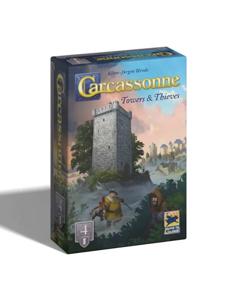 Hans im Glück Carcassonne Exp 4 (V3.1): Towers & Thieves