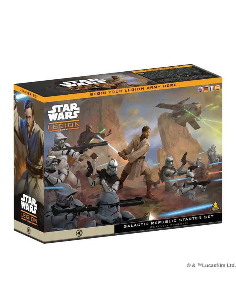 Atomic Mass Games Star Wars: Legion - Galactic Republic Starter Set