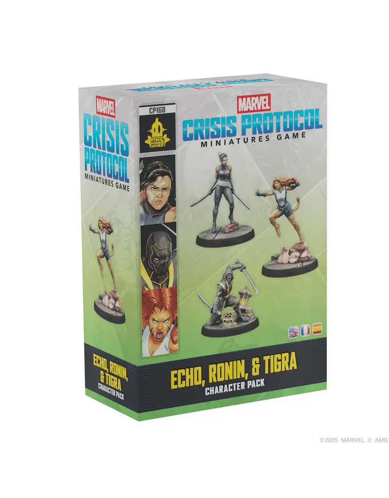 Atomic Mass Games Marvel Crisis Protocol: Echo, Ronin & Tigra