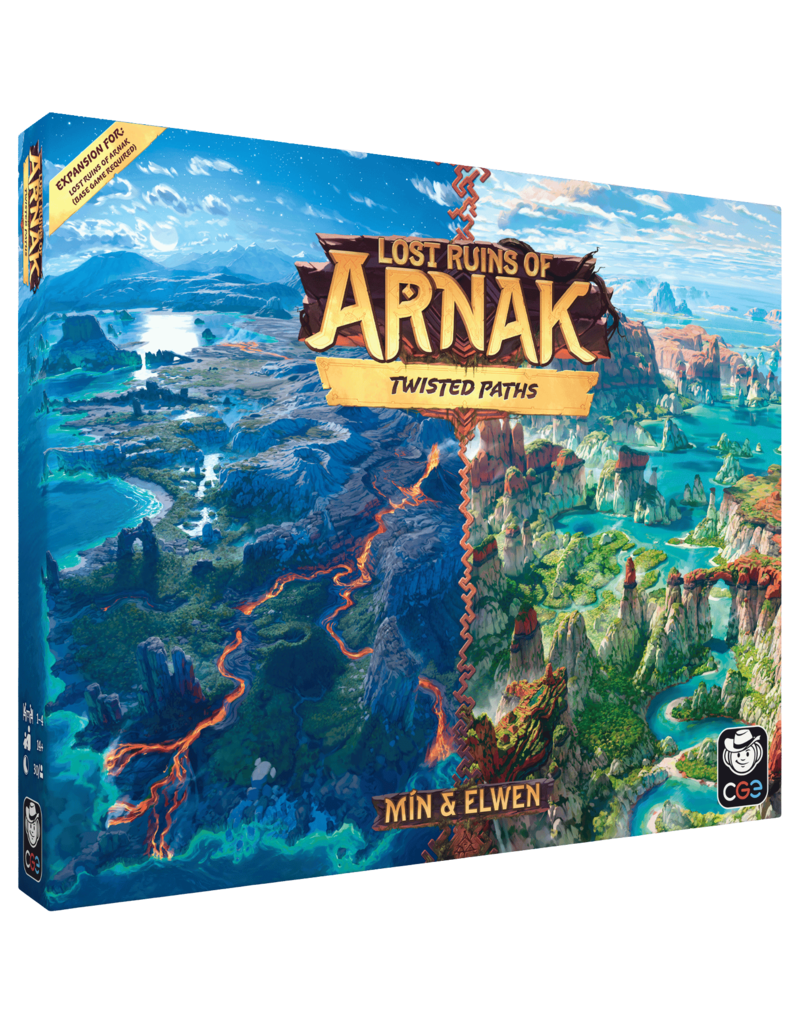 CGE Lost Ruins of Arnak: Twisted Paths Expansion (Pre-Order)