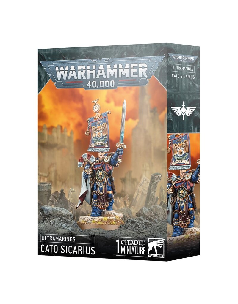 Games Workshop Warhammer 40k: Space Marines Ultramarines - Cato Sicarius
