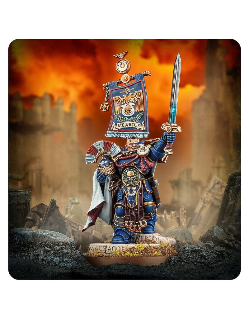 Games Workshop Warhammer 40k: Space Marines Ultramarines - Cato Sicarius