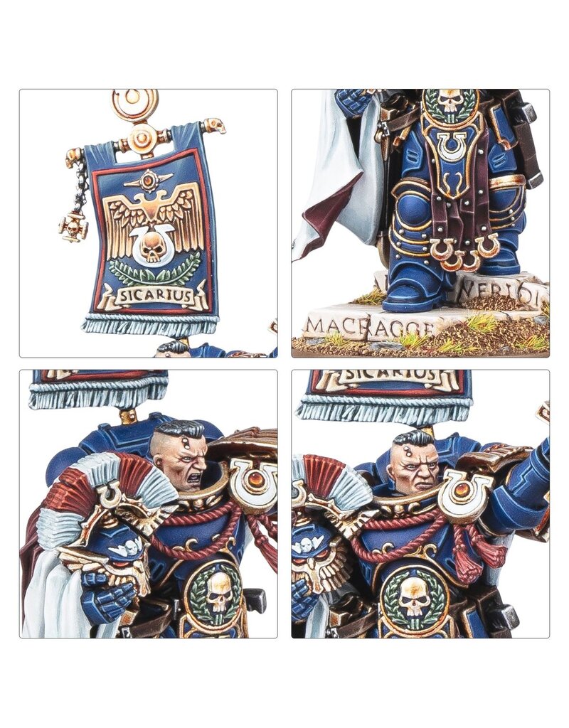 Games Workshop Warhammer 40k: Space Marines Ultramarines - Cato Sicarius