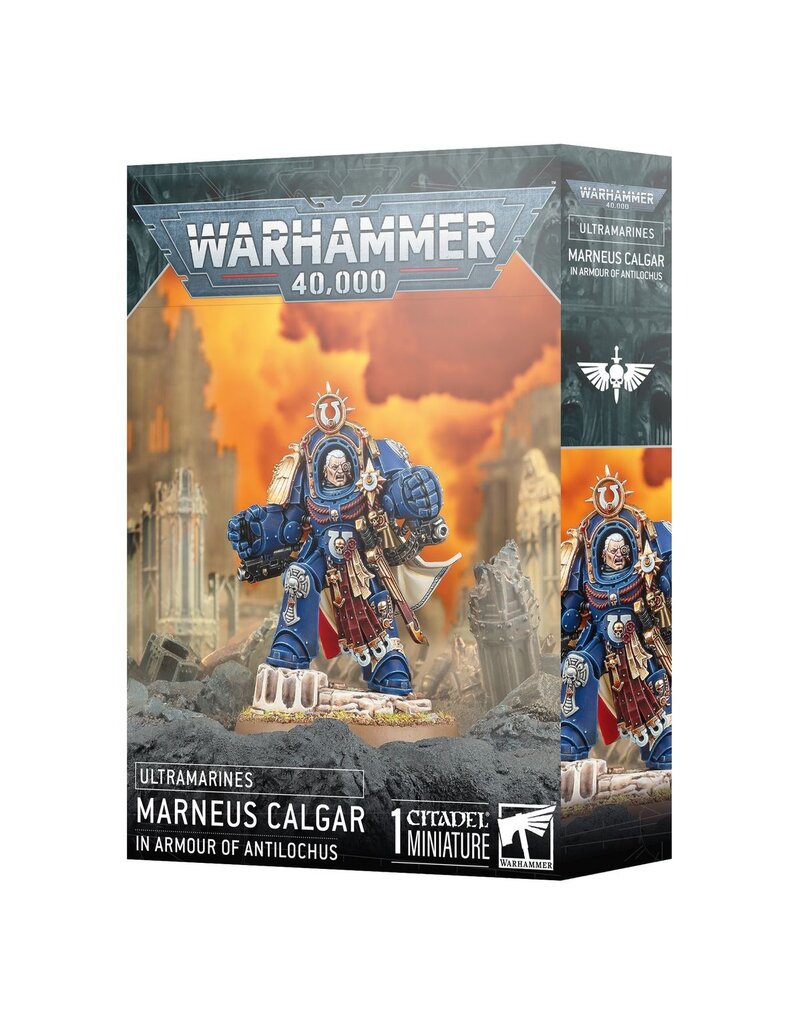 Games Workshop Warhammer 40k: Marneus Calgar In Armour of Antilochus
