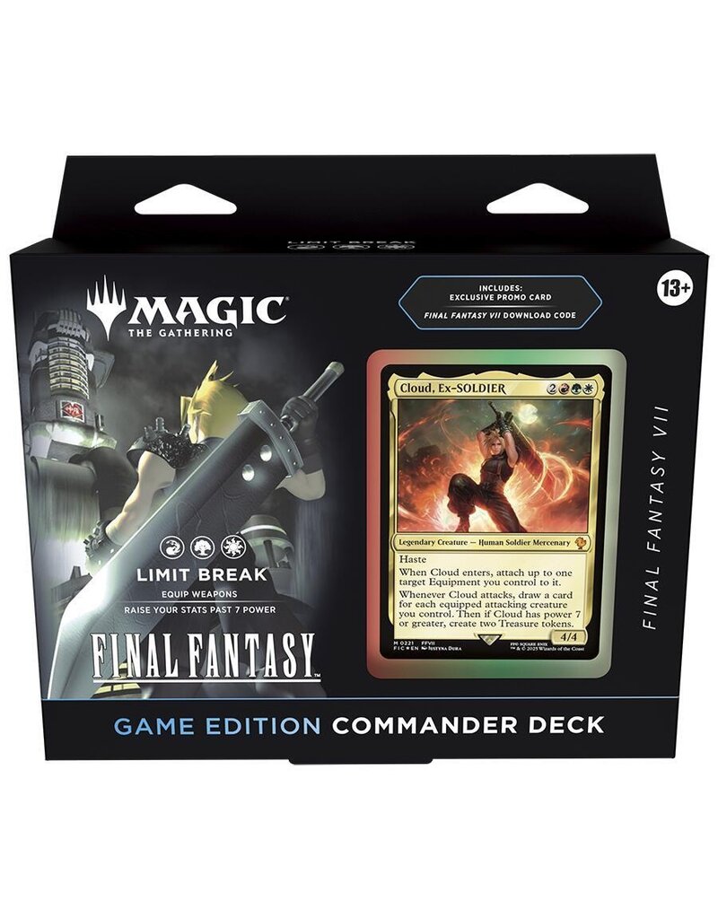 Wizards of the Coast Game Edition FINAL FANTASY VII Limit Break Commander Deck - MTG: Universes Beyond Final Fantasy